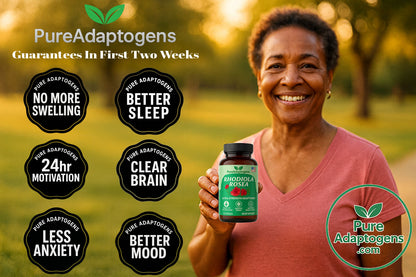 Pure Adaptogens 100% Natural Plant Vegetarian Capsules