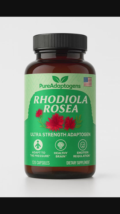 Pure Adaptogens 100% Natural Plant Vegetarian Capsules